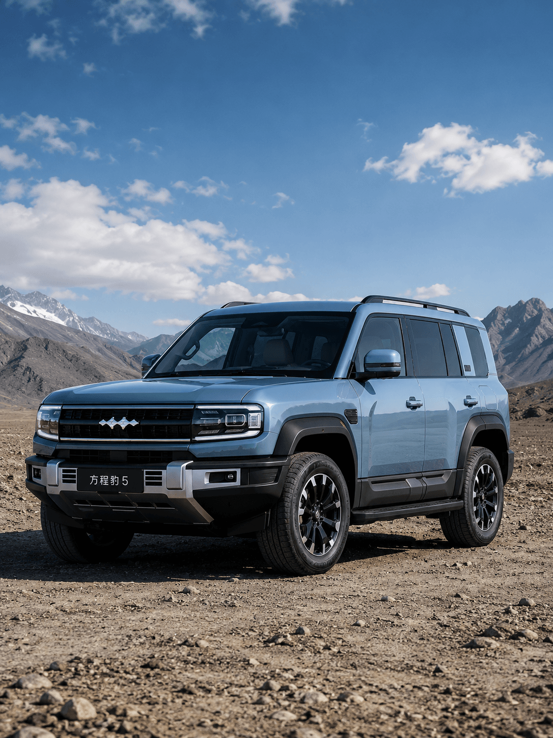 Leopard 5 arranged for private off-road routes