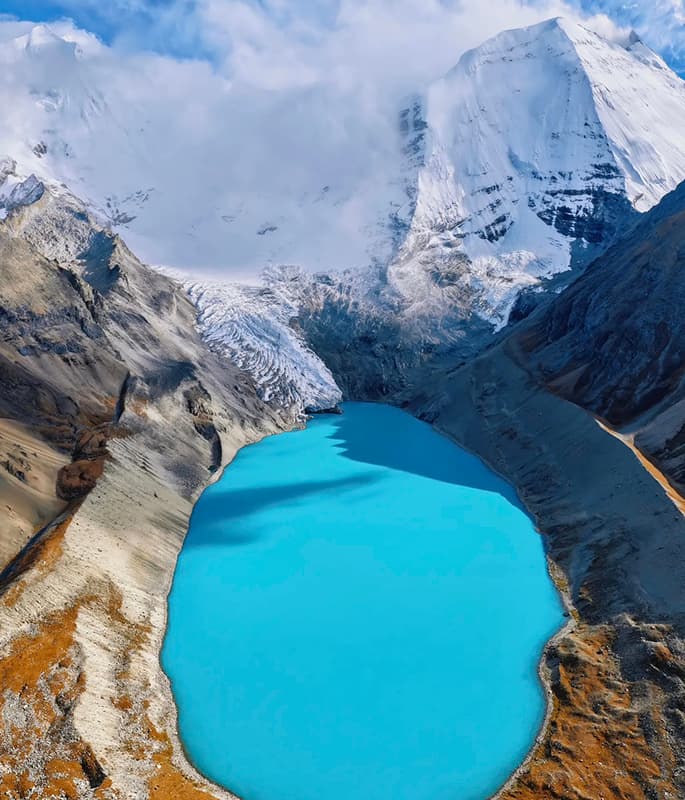Duina Co & Langtso Glacier detail view 1
