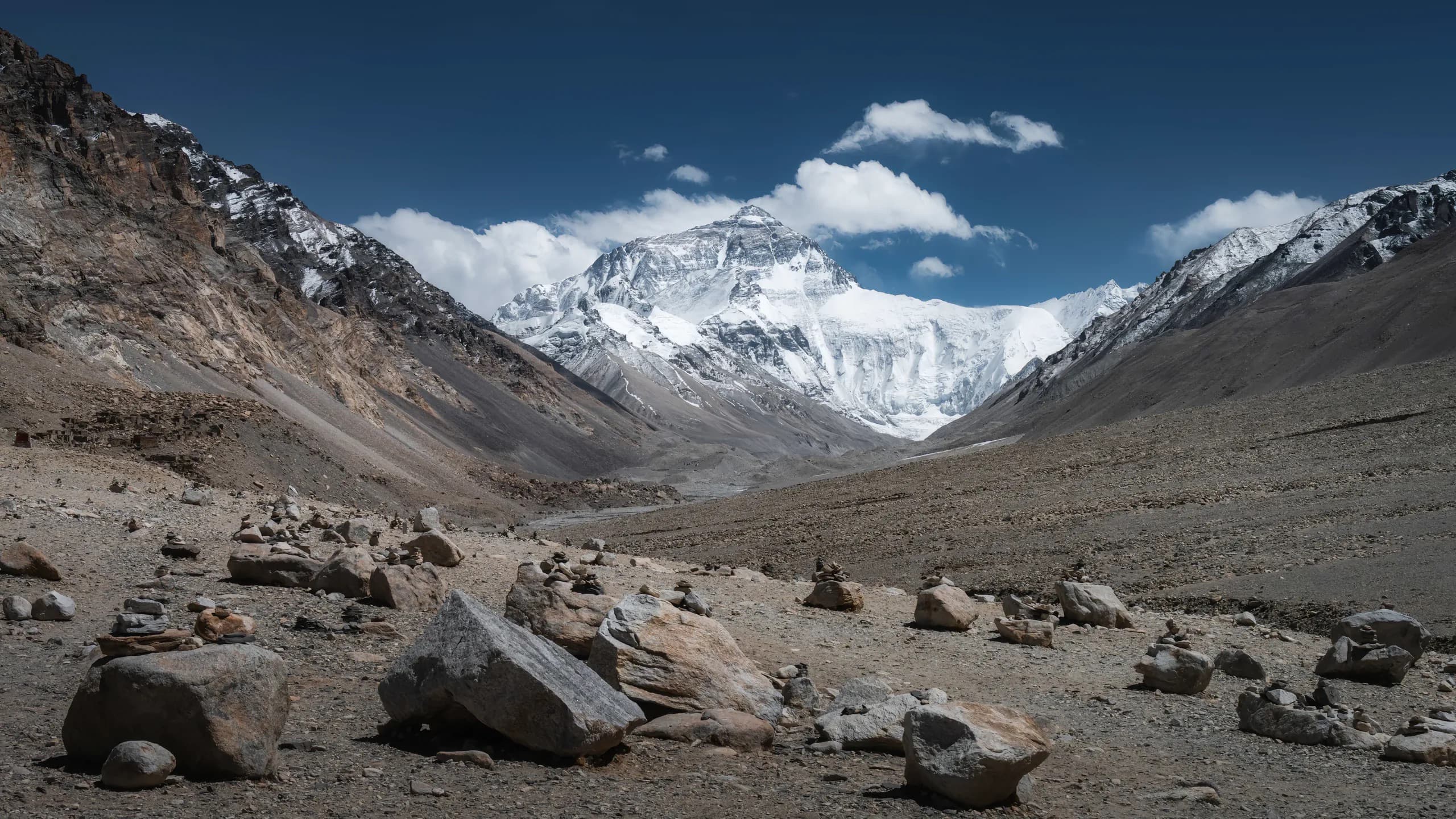 Everest Base Camp high plateau landscape