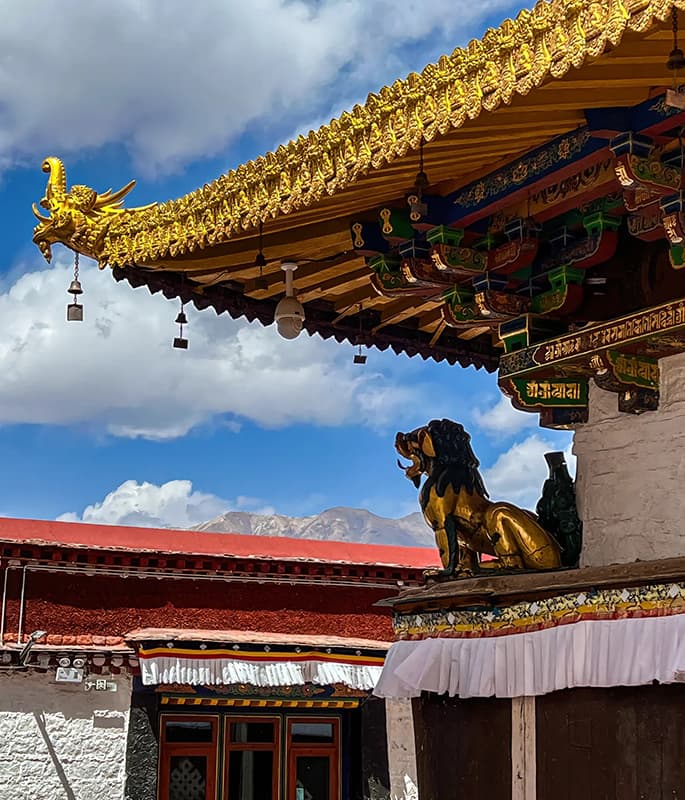 Jokhang Temple detail view 1