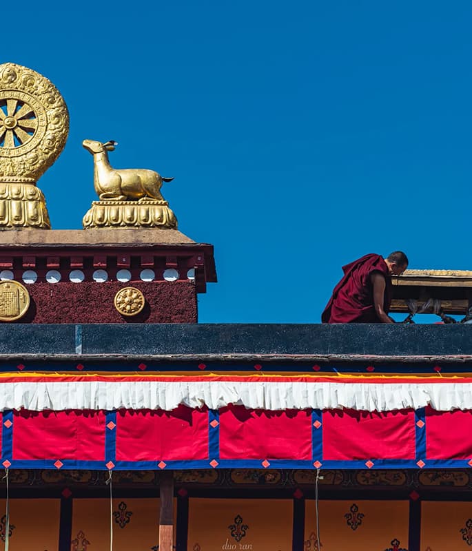Jokhang Temple detail view 4