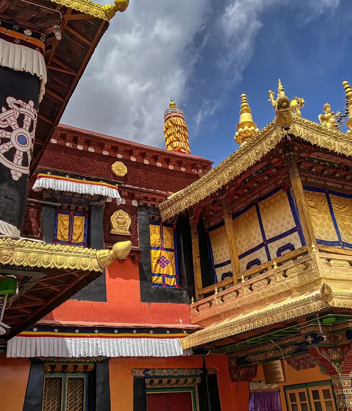 Jokhang Temple detail view 7