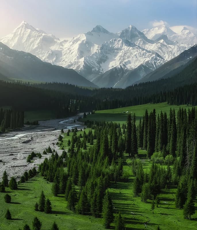 Glacier Valley detail view 1
