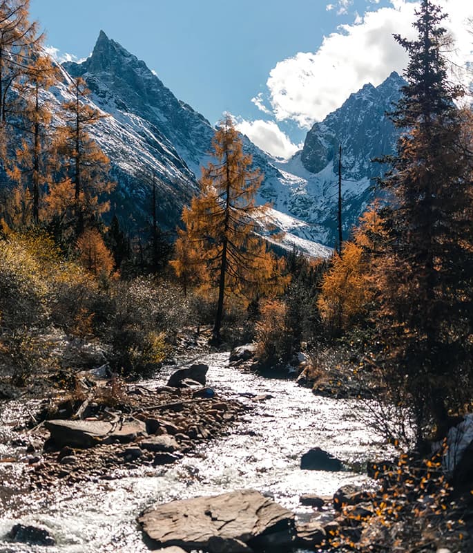 Bipenggou detail view 1