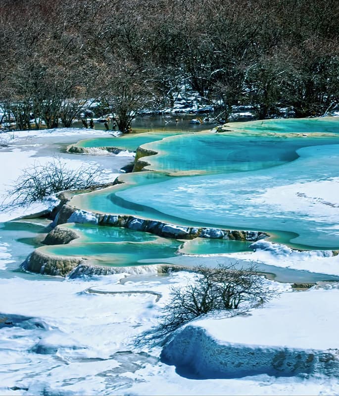 Huanglong detail view 5