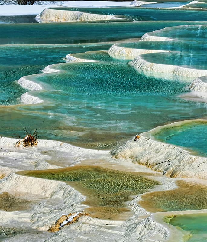 Huanglong detail view 6