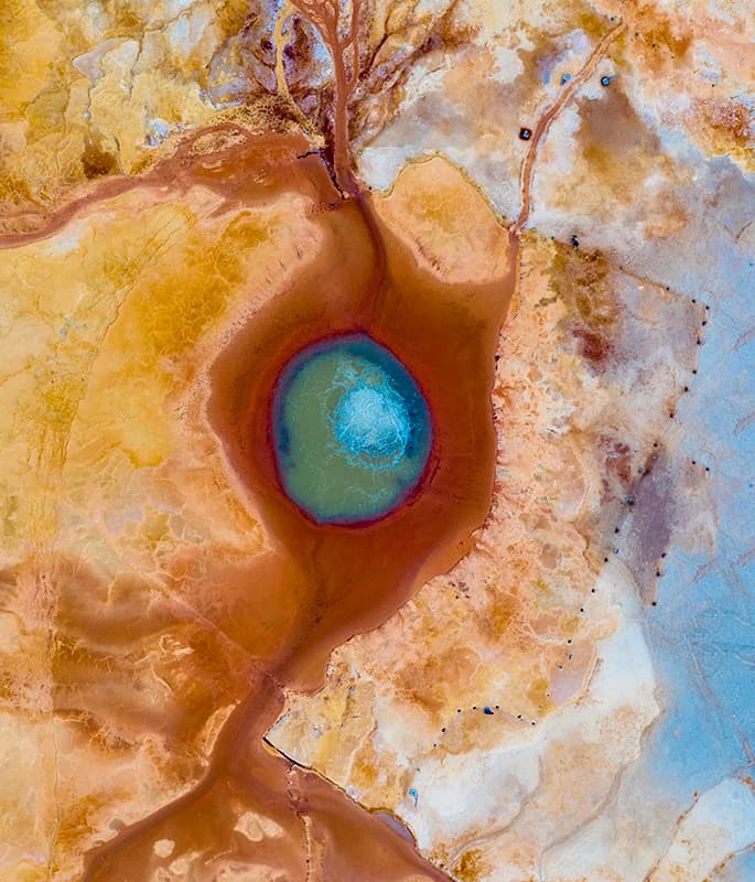 Devil's Eye detail view 2
