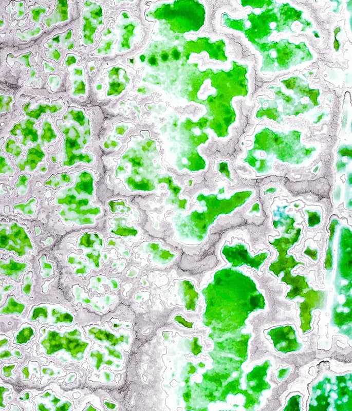 Mangya Emerald Lakes detail view 1