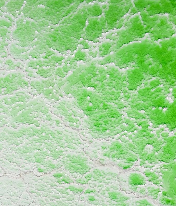 Mangya Emerald Lakes detail view 5