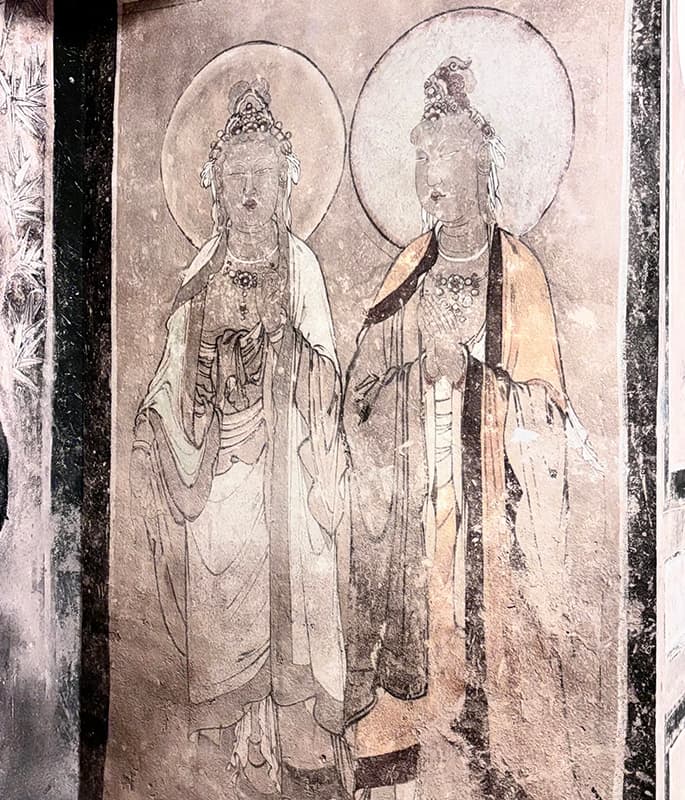 Mogao Grottoes detail view 2