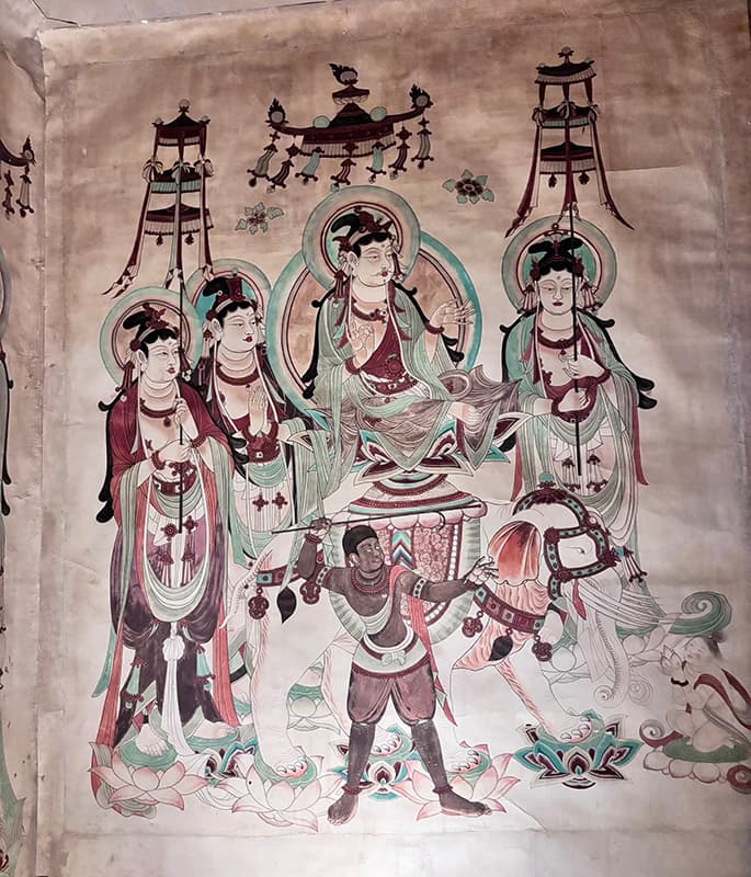 Mogao Grottoes detail view 3