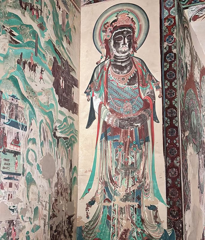Mogao Grottoes detail view 4