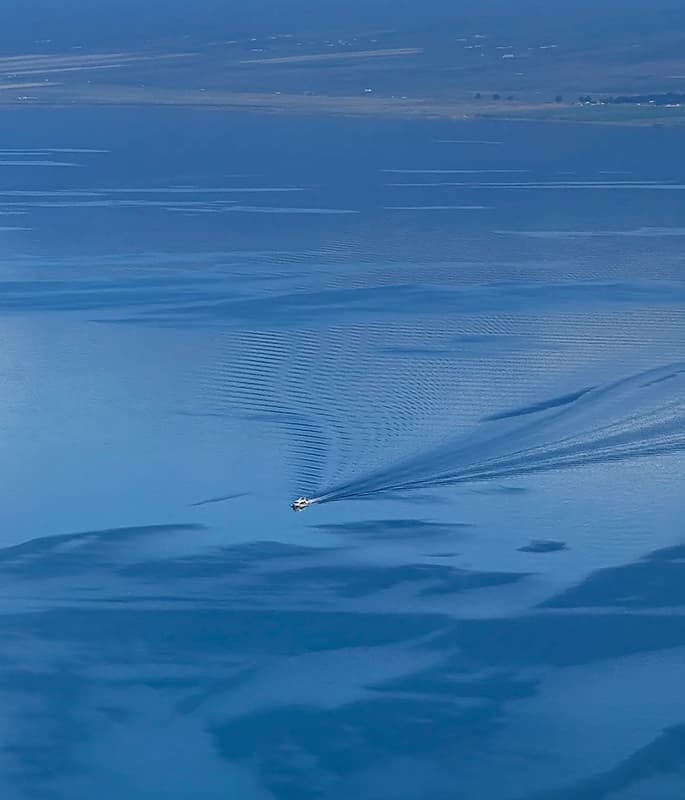 Qinghai Lake detail view 7