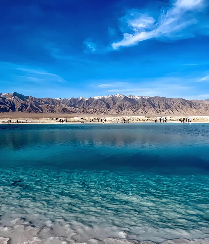 Qinghai Lake detail view 8